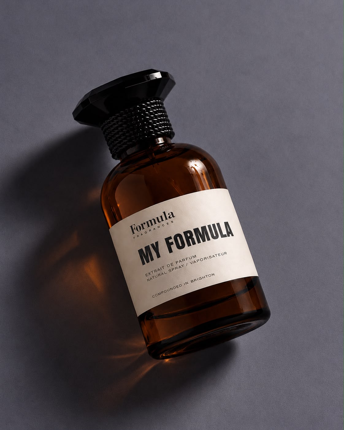 My Formula bottle - make your own perfume with Formula Fragrances